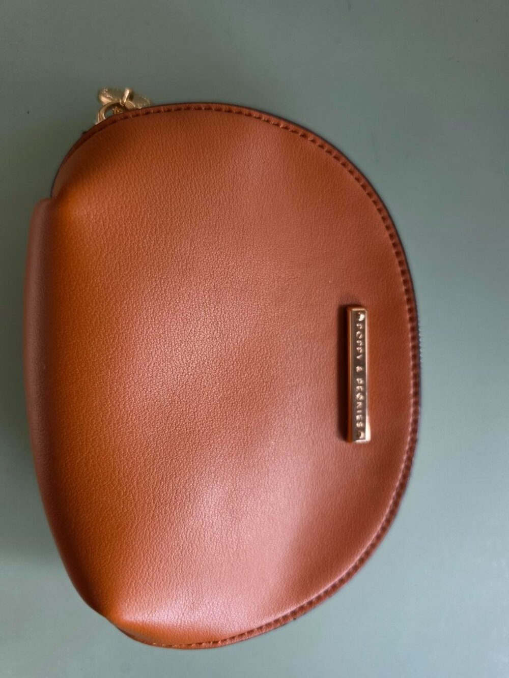 Poppy and Peonies travel makeup bag